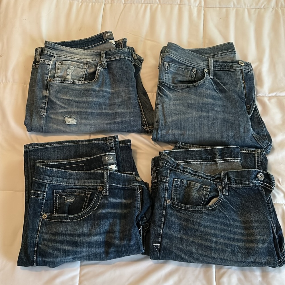 Men’s 38L Buckle Jeans lot - Picture 2 of 7